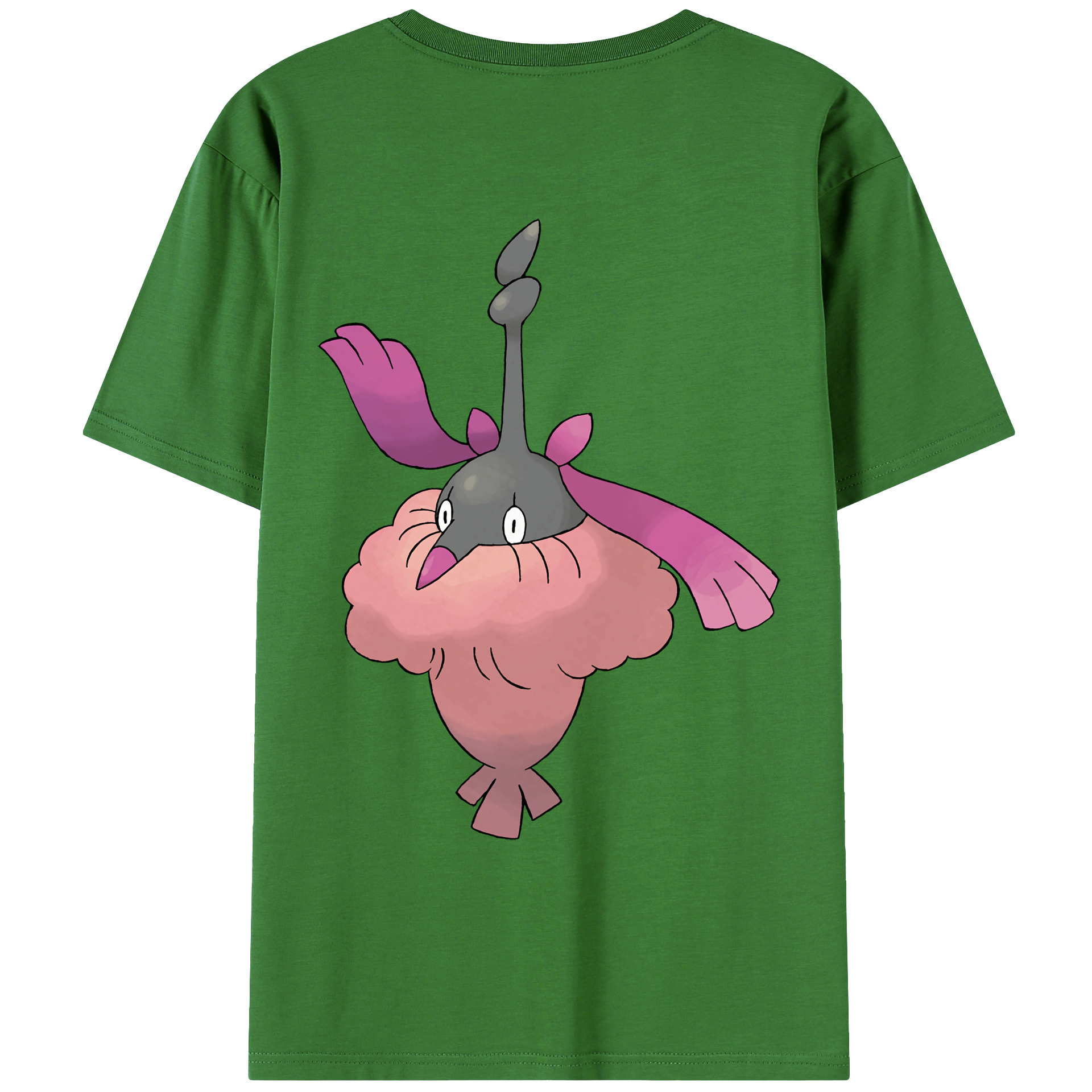 （画像用） ポケットモンスター Pokémon レディース半袖Tシャツ(バックプリント)